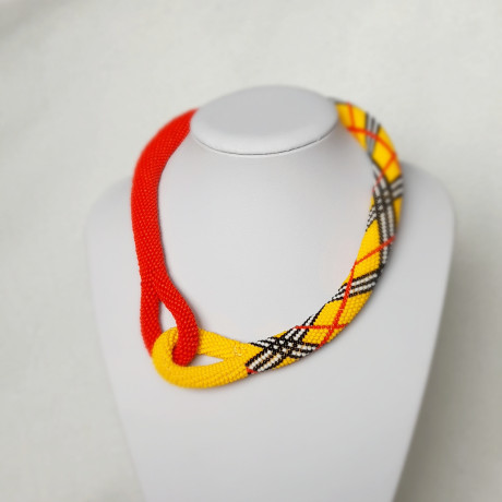 copy of Summer stripes necklace