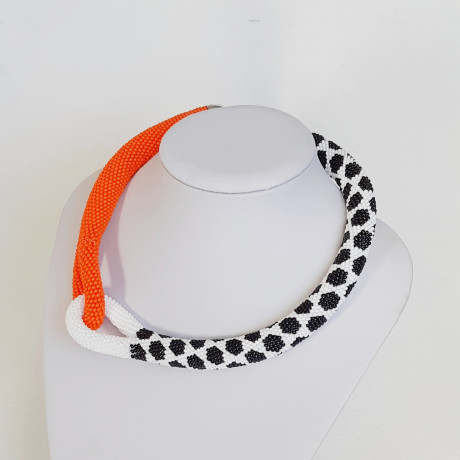 copy of Summer stripes necklace