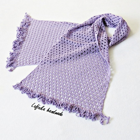 Lila scarf