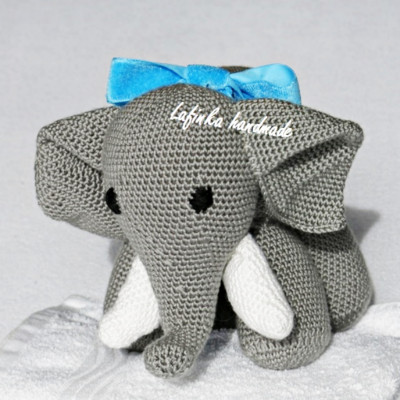 Grey Elephant for babies