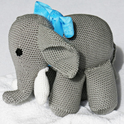 Grey Elephant for babies