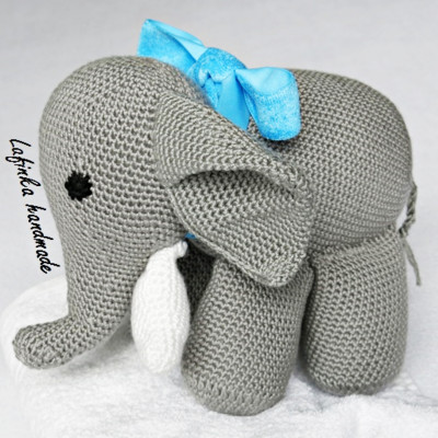 Grey Elephant for babies