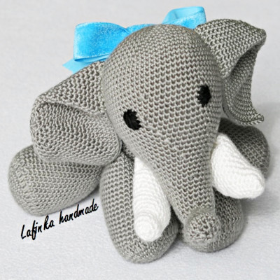 Grey Elephant for babies